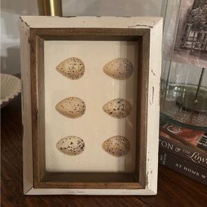 Creative Co-Op Speckled Egg Framed Print